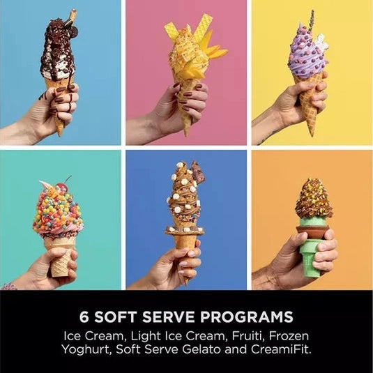 Ninja Swirl by CREAMi 13 in 1 Soft Serve and Ice Cream Maker | NC701UK
