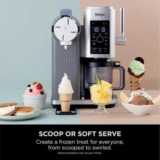 Ninja Swirl by CREAMi 13 in 1 Soft Serve and Ice Cream Maker | NC701UK