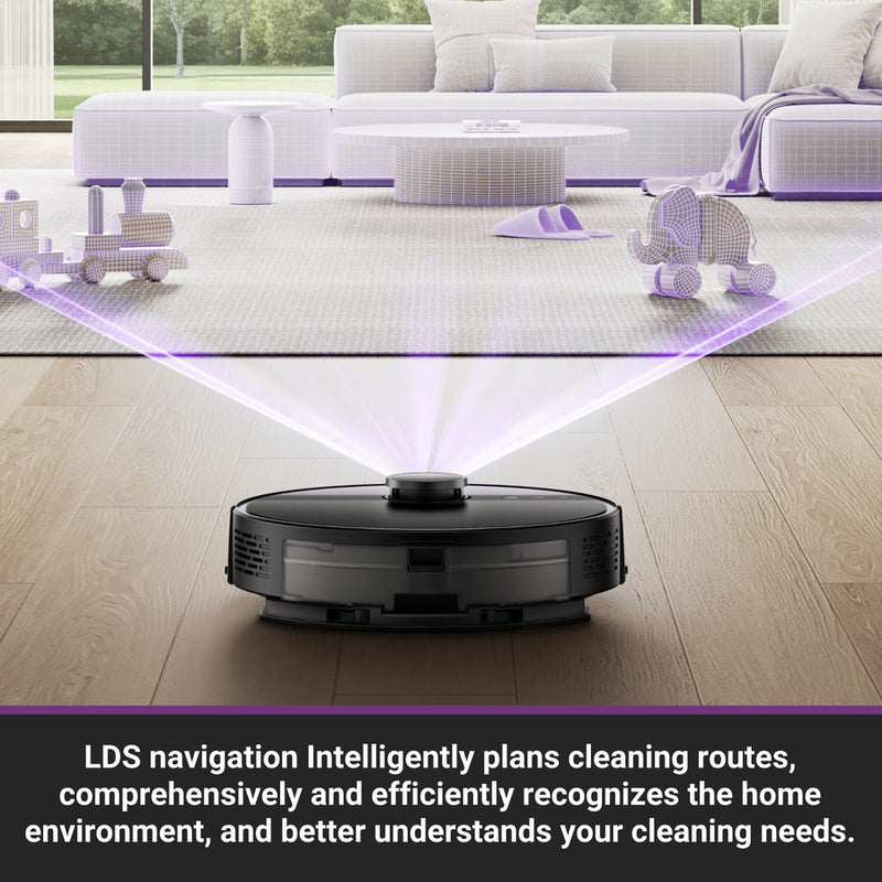 Eureka N6 Robot Vacuum - Black | NERN6BK