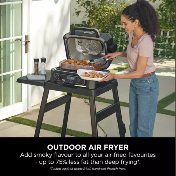 Ninja Woodfire Pro XL Electric BBQ Grill & Smoker | OG850UK