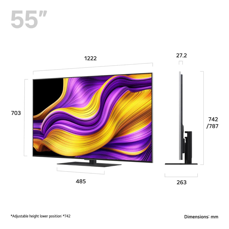 LG 55" OLED Evo G5 4K Smart TV | OLED55G56LS.AEK
