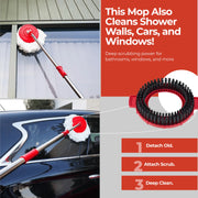 Rene Dada Spin Mop Cleaning System - Red | MOPDADA