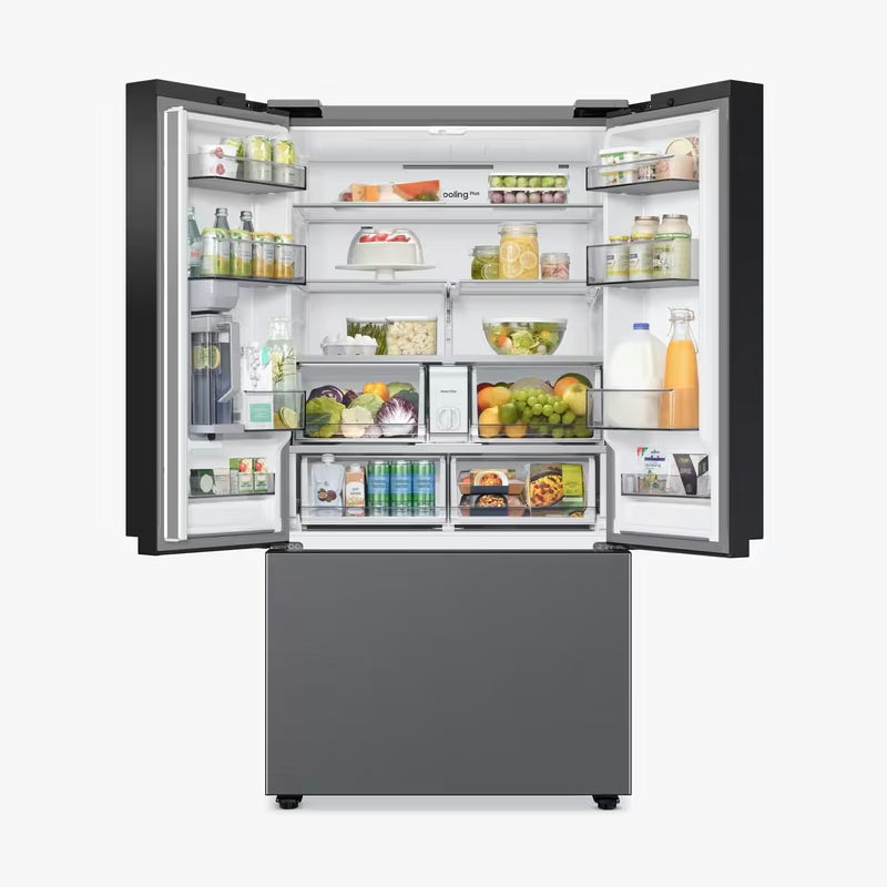 Samsung Bespoke French Style Fridge/Freezer with Autofill Water Pitcher - Silver | RF24BB620ES9EU