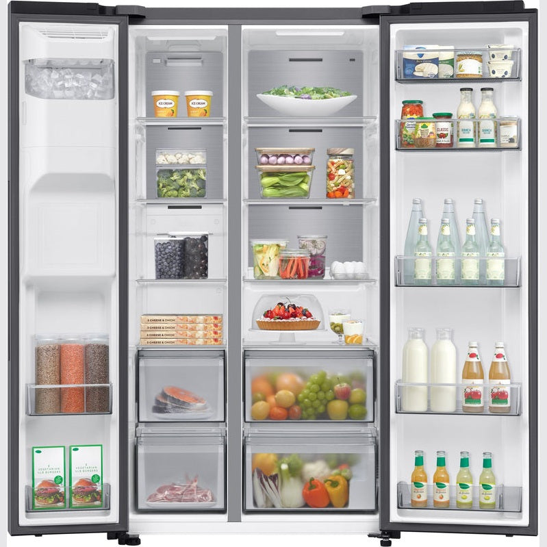Samsung Series 6 American Style Fridge/Freezer - Silver | RS70F64KETEU