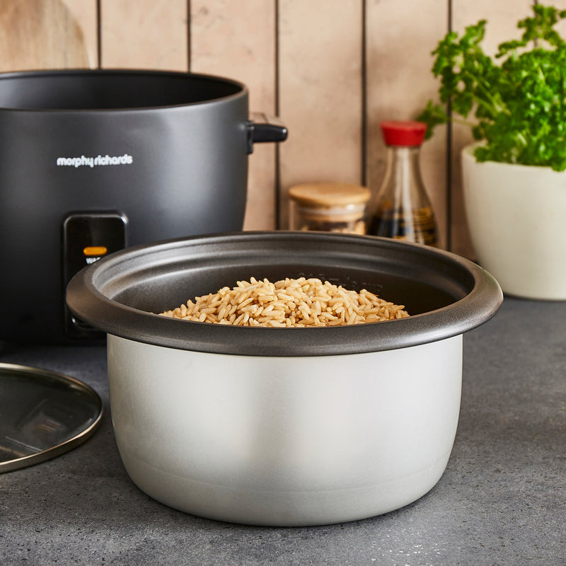 Morphy Richards 1.5L Rice Cooker & Steamer - Black | 471001