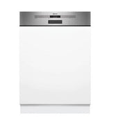 Neff S145HTS01G N 50 Semi-Integrated Dishwasher 60cm - Brushed Steel| 39283