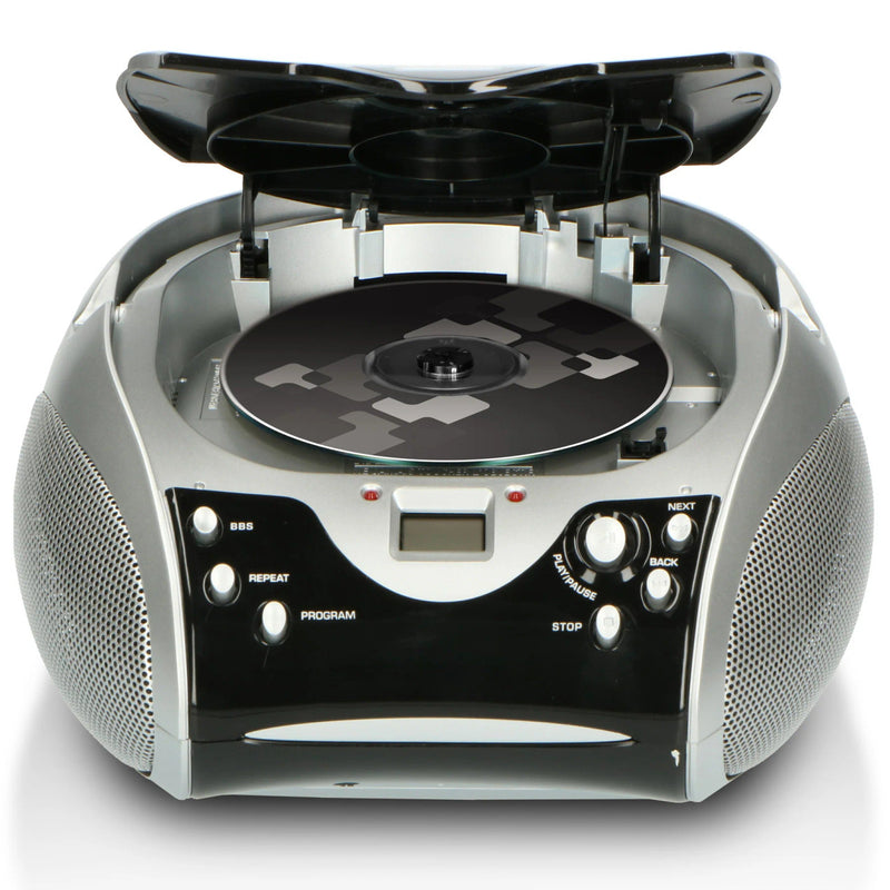 Lenco Portable Stereo FM Radio With CD player | SCD-24BLACK