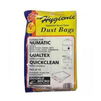 Henry Hetty Numatic Spare Vacuum Bags 10 Pack | SDB48