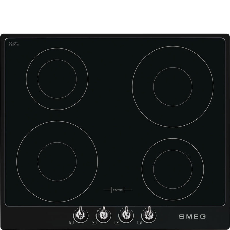 Smeg Victoria 60cm Induction Hob - Black - SI964NM