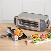 Ninja Foodi 3-in-1 Toaster, Grill & Panini Press - Stainless Steel | ST202UK