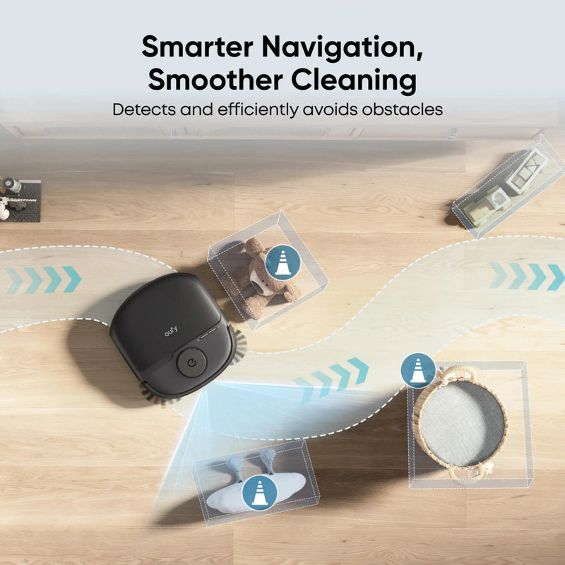 Eufy C28A Omni Robot Vacuum Cleaner & Mop - Black | T211AV10