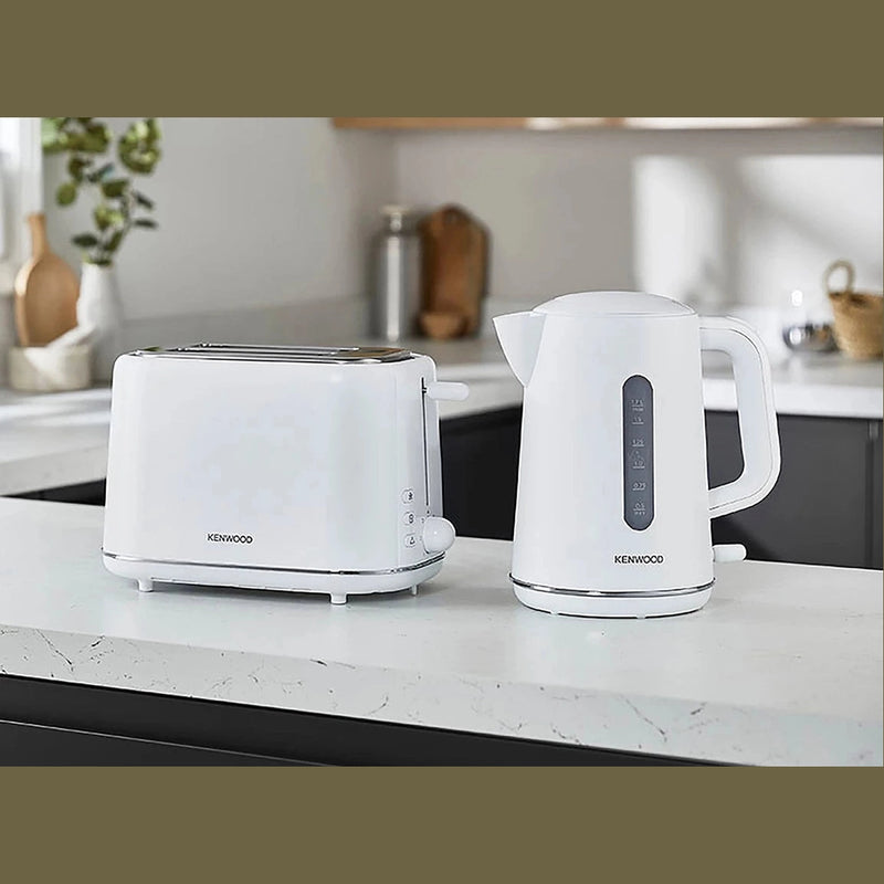 Kenwood Abbey Lux White 2 Slot Toaster | TCP05.A0WH