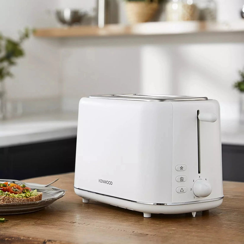 Kenwood Abbey Lux White 2 Slot Toaster | TCP05.A0WH