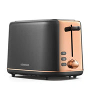 Kenwood Abbey Lux 2-Slice Toaster â€“ Black & Rose Gold | TCP05.C0DG