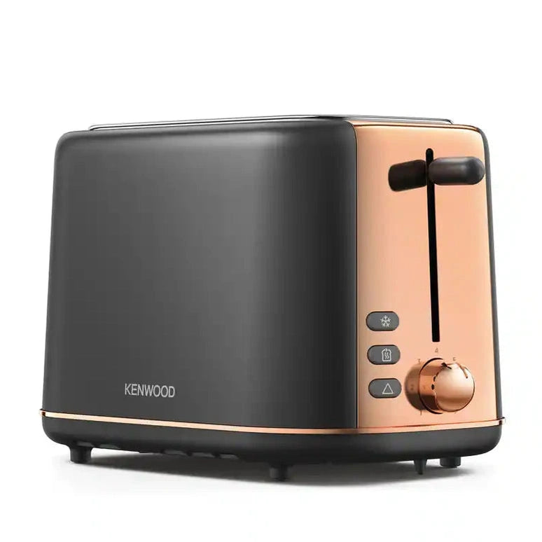 Kenwood Abbey Lux 2-Slice Toaster â€“ Black & Rose Gold | TCP05.C0DG