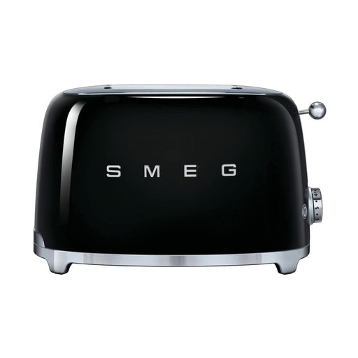 SMEG 50's Style Toaster Black | TSF01BLUK