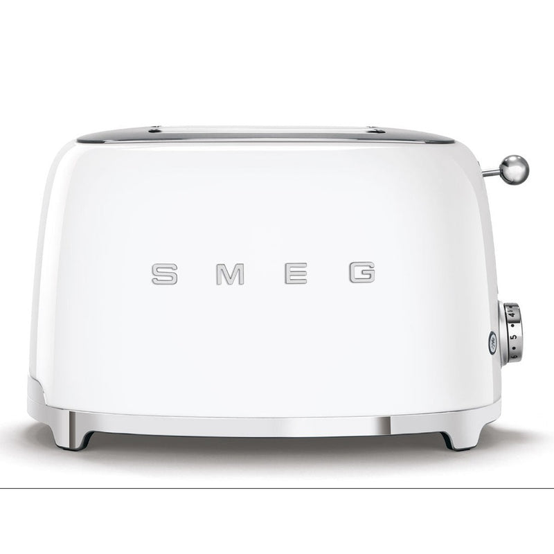 Smeg 50's Style 2 Slice Toaster - White | TSF01WHUK