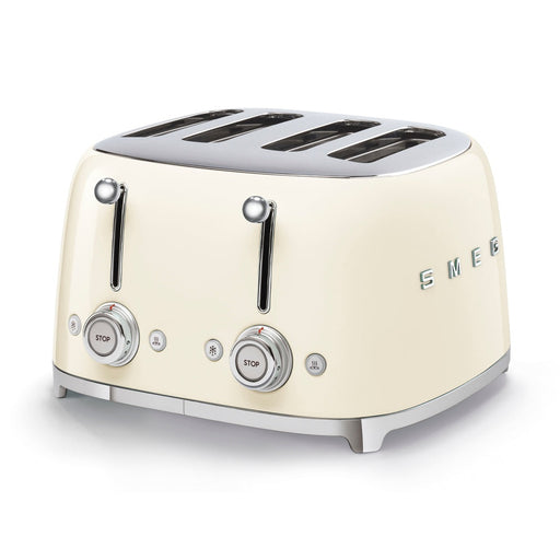 Smeg 50s Style 4 Slice Toaster - Cream | TSF03CRUK