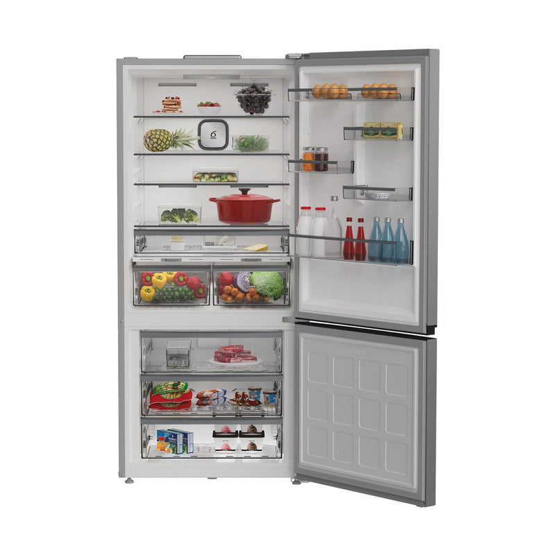 Whirlpool Freestanding Fridge/Freezer - Inox | WHK26613X5UK