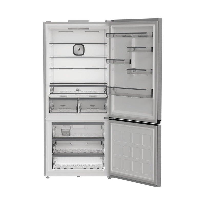 Whirlpool Freestanding Fridge/Freezer - Inox | WHK26613X5UK
