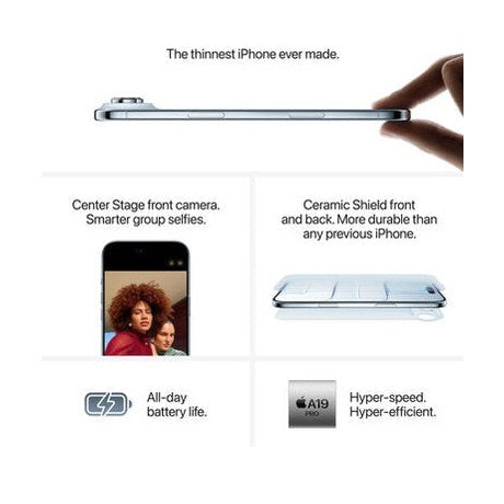 Apple iPhone Air 256GB Smartphone - Space Black | MG2L4QN/A