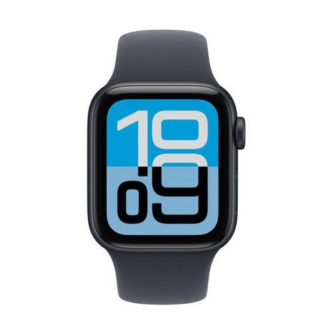 Apple Watch SE 3Â GPS 40mmÂ Midnight Aluminium Case with Midnight Sport Band - S/M | MEH94MP/A