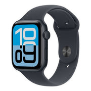 Apple Watch SE 3Â GPSÂ 44mmÂ Midnight Aluminium Case with Midnight Sport Band - S/M | MEHN4MP/A