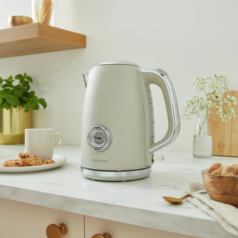 Colour Boutique Kettle Porcini Mushroom Matt Steel