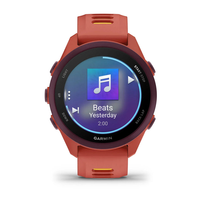 Garmin Forerunner 170 Music Smartwatch - Red Pink | 49-GAR-010-03920-13