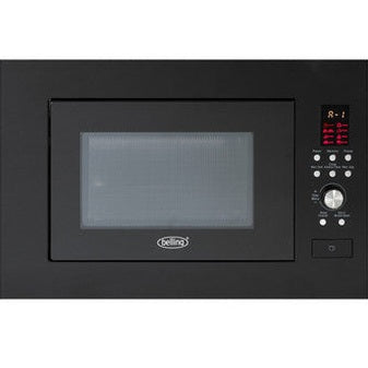Belling 23L Built-In Microwave - Black | BIM60BLK