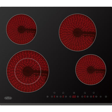 Belling 60cm Electric Touch Hob - Black | BCH61TB