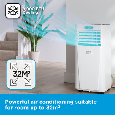 Black & Decker 9000BTU Smart Air Conditioner | BXAC40025GB