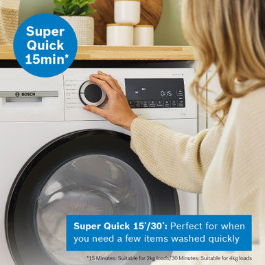 Bosch 10KG Series 6 Washing machine 1400 rpm - White | WGG254Z1GB