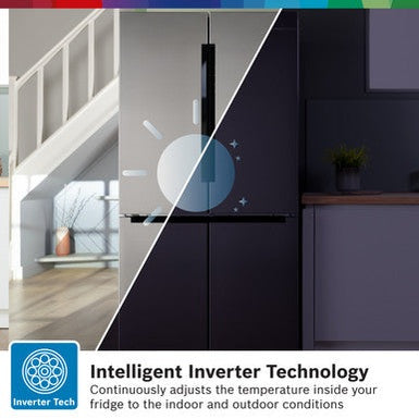 BOSCH French Door Fridge Freezer | KFN96VPEAG