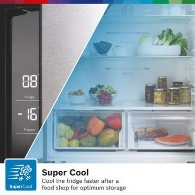 BOSCH French Door Fridge Freezer | KFN96VPEAG