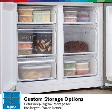 BOSCH French Door Fridge Freezer | KFN96VPEAG