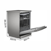 Bosch Serie 2 60cm 13 Place Inox Freestanding Dishwasher | SMS2HVI66G