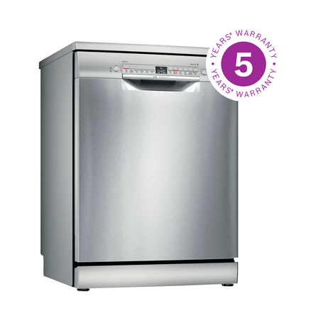 Bosch Serie 2 60cm 13 Place Inox Freestanding Dishwasher | SMS2HVI66G