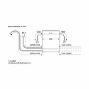 Bosch Serie 4 60cm Integrated Dishwasher 14 Place | SMV4HVX00G