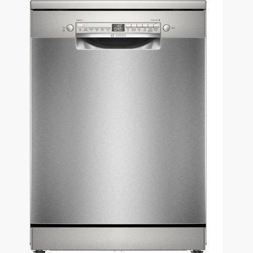 Bosch Series 2 14 Place Free Standing Dishwasher 60cm - Brushed steel | SMS2HVI67G