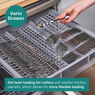 Bosch Series 2 14 Place Free Standing Dishwasher 60cm - Brushed steel | SMS2HVI67G