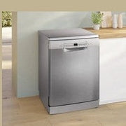 Bosch Series 2 14 Place Free Standing Dishwasher 60cm - Brushed steel | SMS2HVI67G