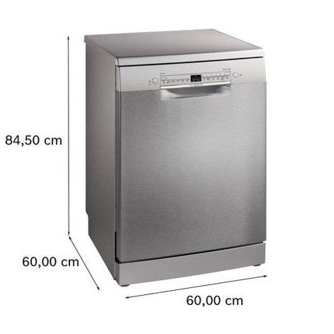 Bosch Series 2 14 Place Free Standing Dishwasher 60cm - Brushed steel | SMS2HVI67G