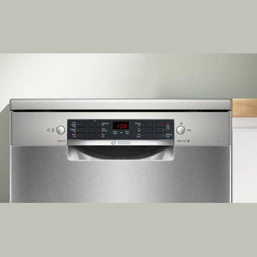 Bosch Series 2 Free Standing Dishwasher 60cm - Brushed steel | SMS26AI08G