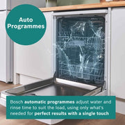 Bosch Series 2 Free Standing Dishwasher 60cm - Brushed steel | SMS26AI08G