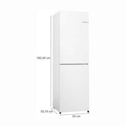 Bosch Series 2 Total No Frost free-standing fridge-freezer - White | KGN27NWEAG