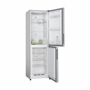 Bosch Series 2 Total No Frost free-standing fridge-freezer with freezer at bottom - Stainless steel | KGN27NLEAG
