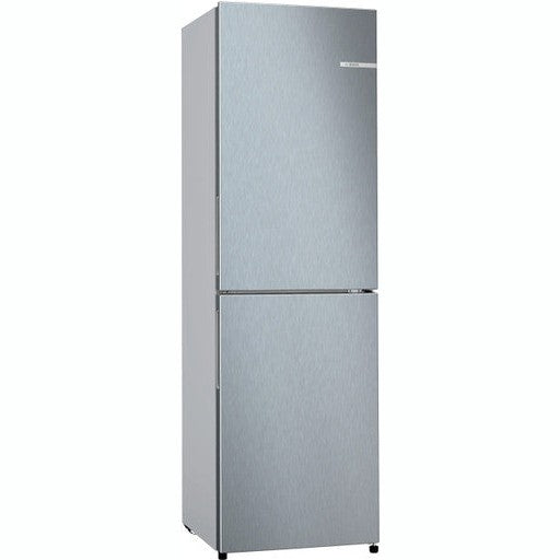 Bosch Series 2 Total No Frost free-standing fridge-freezer with freezer at bottom - Stainless steel | KGN27NLEAG