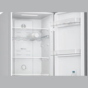 Bosch Series 2 Total No Frost free-standing fridge-freezer with freezer at bottom - Stainless steel | KGN27NLEAG