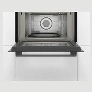 Bosch Series 4 Built-in microwave oven with hot air - Black | CMA583MB0B